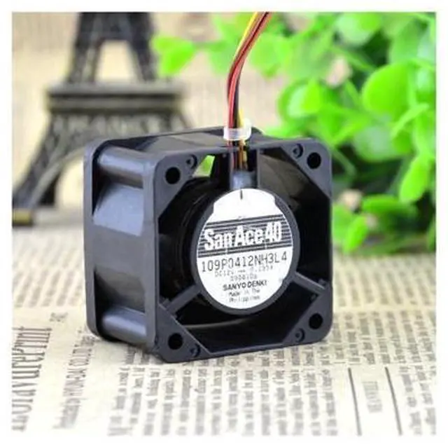 Alt view image 3 of 5 - Waterproof Fan 109P0412NH3L4 12V 0.195A 4028 4CM cooling fan