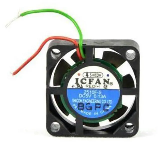 Main image of 2510F-5 5v 0.13A\/0.12A Silent Small 2.5cm Notebook Fan cooling fan