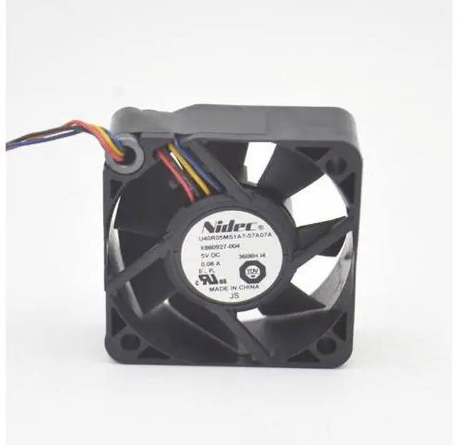 Main image of 3pcs cooling fan 4015 4cm fan U40R05MS1A7-57A07A X880927-004 5V 0.08A 4 wires