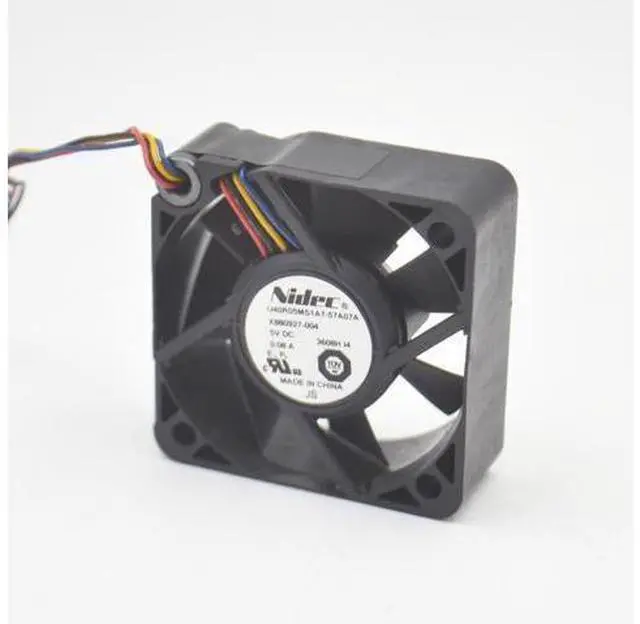 Alt view image 5 of 5 - 3pcs cooling fan 4015 4cm fan U40R05MS1A7-57A07A X880927-004 5V 0.08A 4 wires
