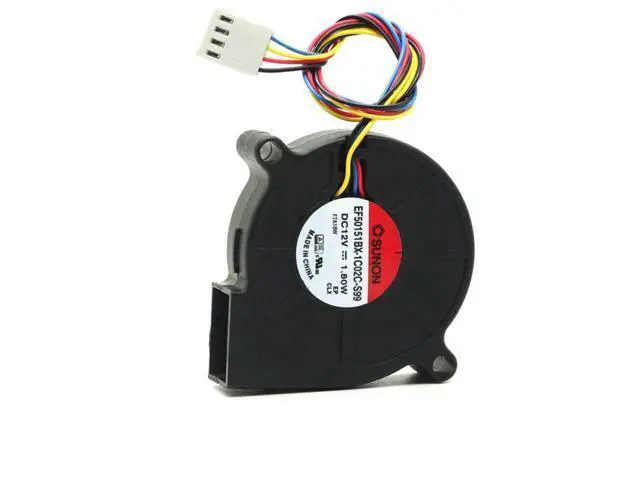 Alt view image 5 of 5 - 1pcs EF50151BX-1C02C-S99 5015 5cm 550*50*15mm fan 12V 1.8W Turbine Cooling Fan