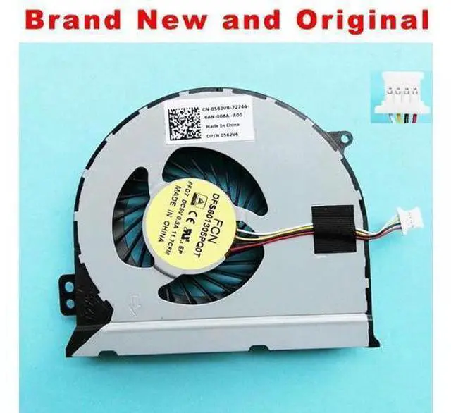 Main image of NEW CPU FAN FOR DELL INSPIRON 14 7447 N7447 14PR-7000 Ins14P-1548 1748 1848R 1548b COOLING FAN COOLER 0562V6 DFS601305PQ0T FFD7