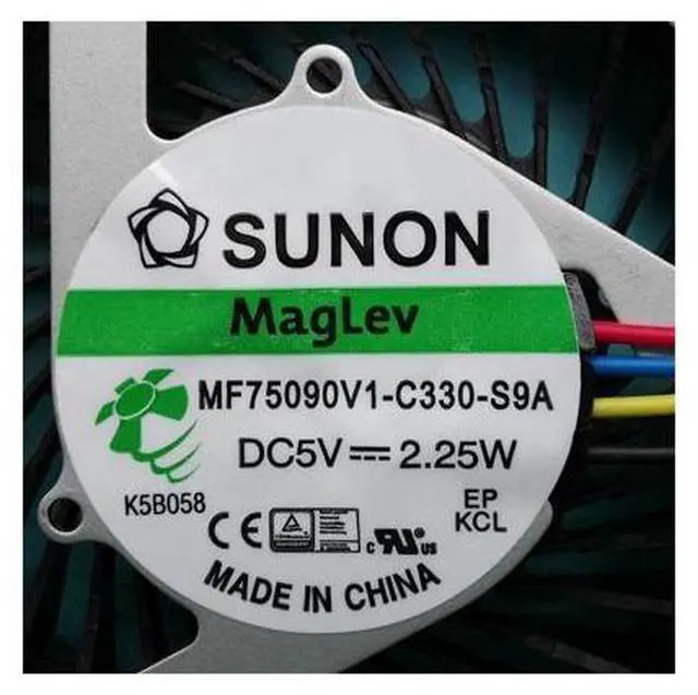 Alt view image 2 of 2 - New CPU Fan For ASUS N551 N551J N551JK N551JM N551JV N551JX N551JK N551JQ G58 G58J cpu cooling fan Cooler MF75090V1-C330-S9A