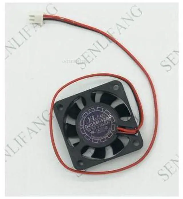 Main image of For Y.L FAN D40SM-12A DC 12V 0.08A 40x40x10mm 2-wire Server Cooler Fan