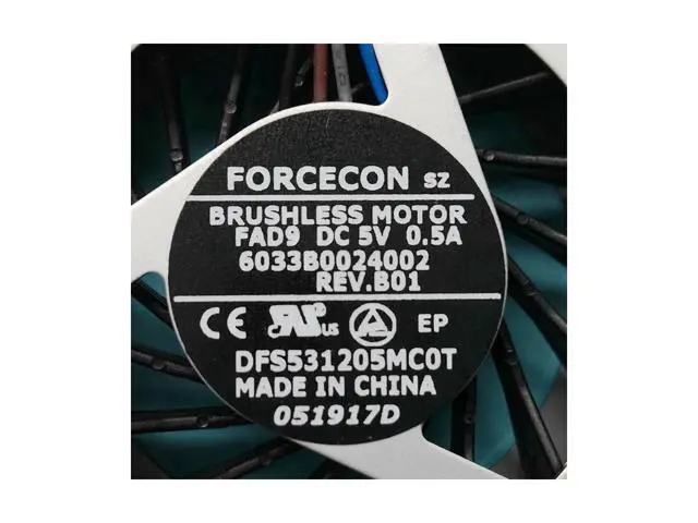 Alt view image 2 of 3 - New fan for HP 4535S 4530S 4730S 8460P 8450p 8440p 8460B cpu cooler fan 646285-001 MF60120V1-C460-S9A KSB0505HB FAD9 641839-001