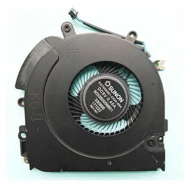 Alt view image 2 of 4 - NEW CPU COOLING FAN COOLER for HP EliteBook 735 G5 830 G5 EG75050S1-C030-S9A EG75050S1-C040-S9A 6033B0059801 6033B0057701