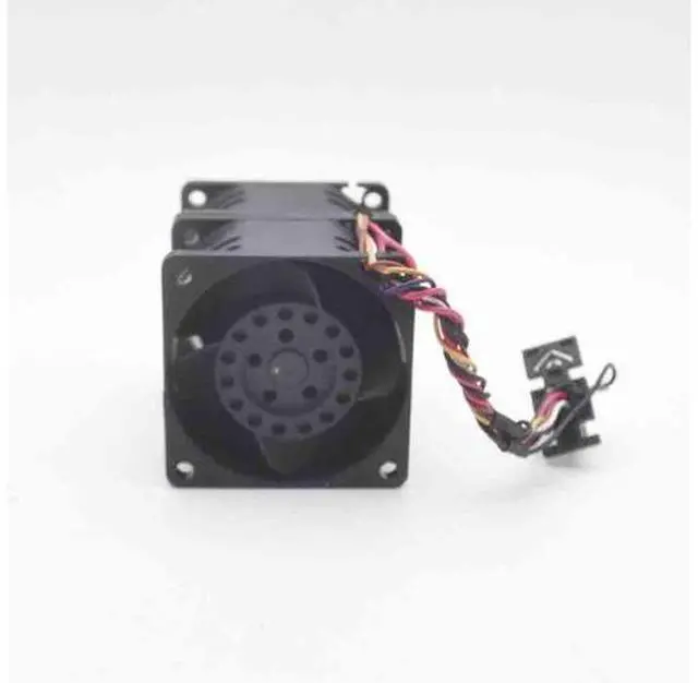 Alt view image 4 of 6 - Delta New Circular fan modified car electric turbocharger fan 5A 12V 6 * 6.5cm * 7.6cm diameter GFC0612DW