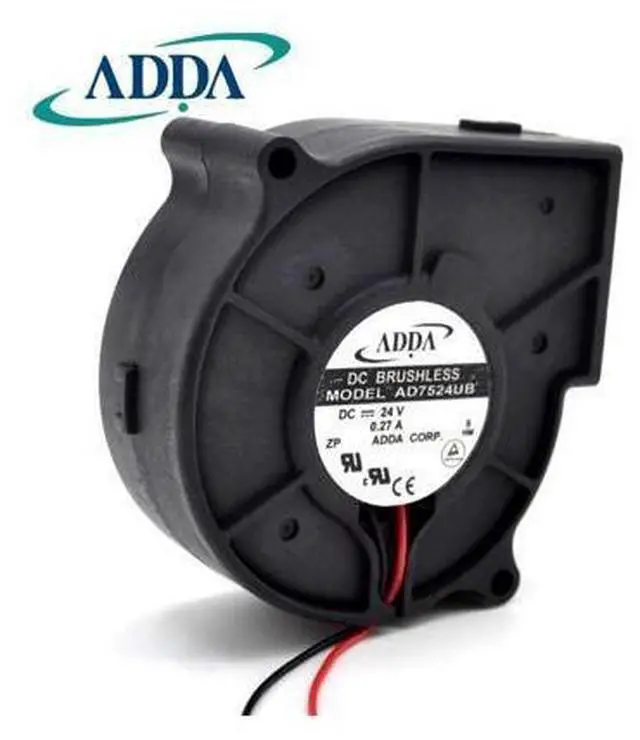 Main image of ADDA New and original axial fan AD7524UB 24V projector photographic apparatus dedicated fan 75*75*30mm