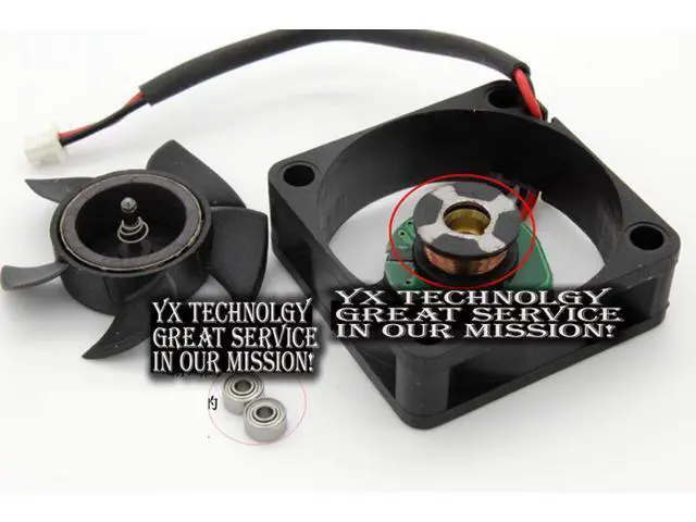 Alt view image 2 of 3 - Delta fan AFB0312LA 3CM 3010 fan 12V mute North-South Bridge heat sink