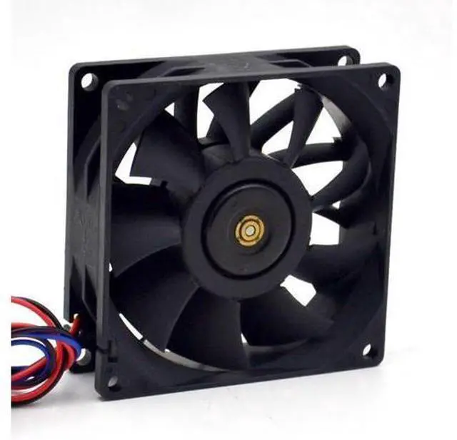 Alt view image 3 of 6 - New 8025 8CM chassis fan 12V 0.6A FFB0812SH high speed fan violence 80*80*25mm