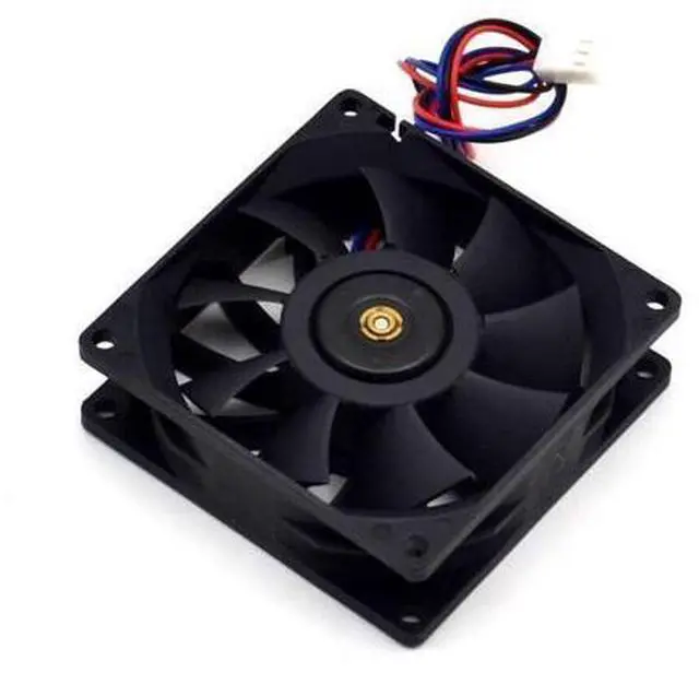 Alt view image 6 of 6 - New 8025 8CM chassis fan 12V 0.6A FFB0812SH high speed fan violence 80*80*25mm