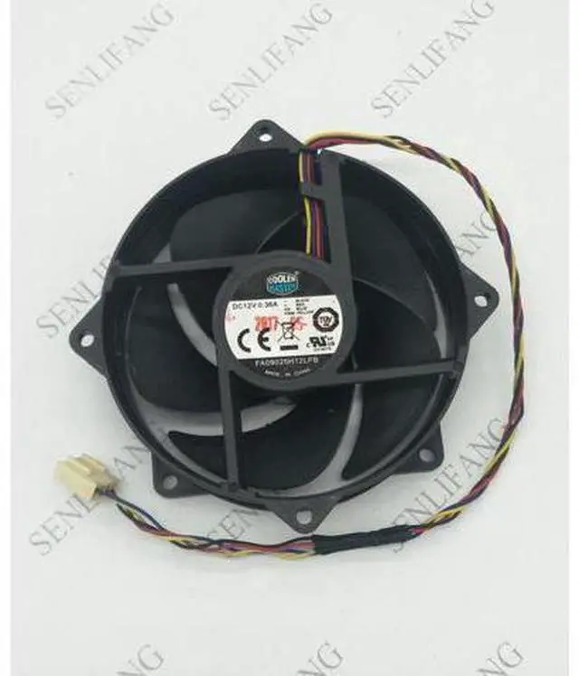 Main image of FOR Authentic 9025 9CM 12V 0.36A FA09025H12LPB Circular CPU Fan 4-wire Temperature Controlled Mute Fan