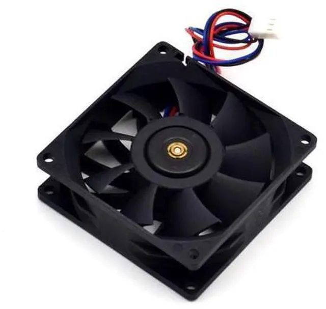 Alt view image 6 of 6 - 8025 8CM chassis fan 12V 0.6A FFB0812SH high speed fan violence 80*80*25mm