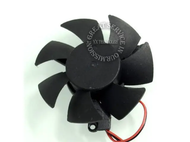 Alt view image 2 of 4 - video card fan GA51S2L 12V 0.13A Blade diameter 47mm Pitch 39 * 39 * 39mm Graphics card fan