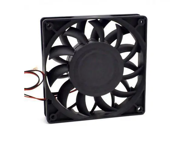 Alt view image 3 of 6 - 1pcs fan 12025 high speed air volume fan 12 cm 1.24A FFB1212SH