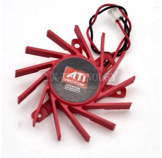 Alt view image 2 of 2 - video card fan HD5550 5570 5670 V4800 Professional graphics card fan PLB05710S12HH 5.1cm diameter 12V 0.30A