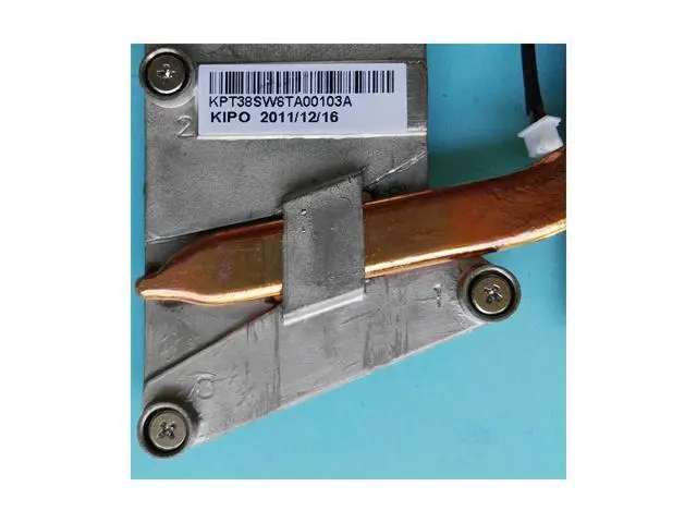 Alt view image 2 of 3 - new original heatsink with fan for T621 T628 T400 SW8 V88 V86 laptop cpu cooling fan heatsink cooler radiator Kipo 054813LS