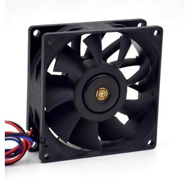 Alt view image 3 of 6 - 8025 8CM chassis fan 12V 0.6A FFB0812SH high speed fan violence 80*80*25mm