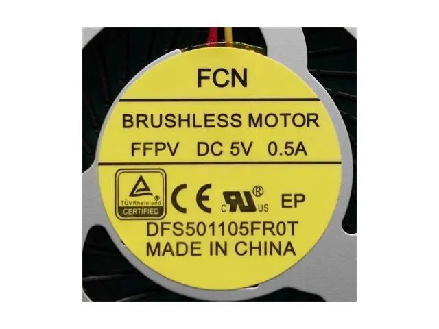 Alt view image 2 of 3 - New original radiator for Toshiba L40-B laptop cpu cooling fan cooler DFS501105FR0T FFPV