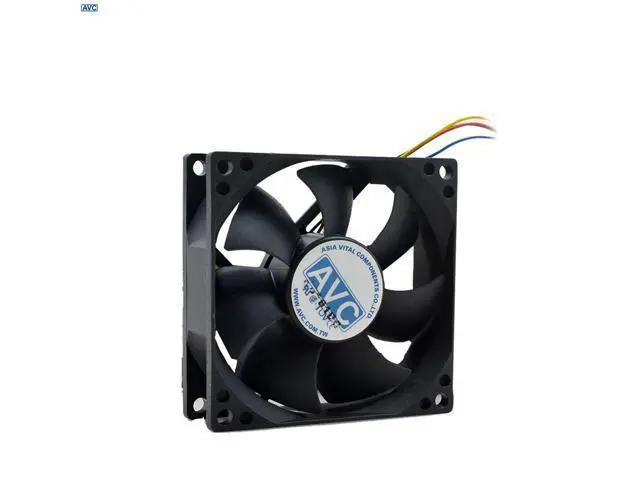 Alt view image 2 of 2 - AVC 8025 DS08025R12UP 80mm 8cm DC 12V 0.7A 4Wire Computer case CPU Cooler Cooling Fan