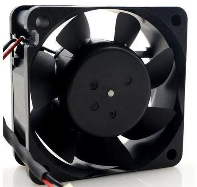 Alt view image 3 of 4 - 1pcs D06A-24TS8 01 24V 0.15A 6CM 60*60*25MM 6025 2-wire dual ball bearing ultra-quiet cooling fan