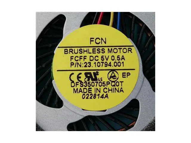 Alt view image 2 of 2 - new original heatsink cooling fan for Acer V5 V5-132 V5-132P laptop cooler radiator DFS350705PQOT 23.10794.001 FCFF