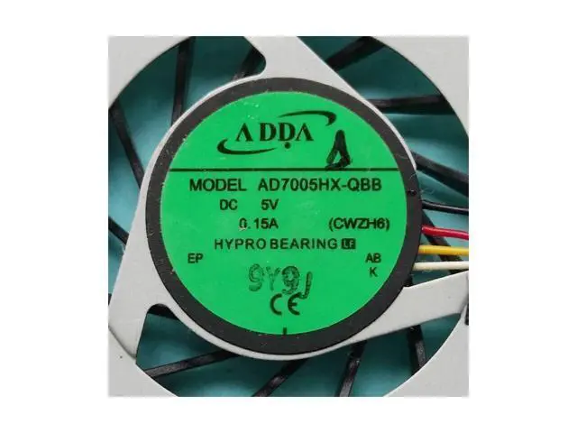 Alt view image 2 of 3 - W New original for Acer Ferrari One 200 For TOSHIBA Satellite T130 T131 T13 laptop CPU Cooling Fan cooler AD7005HX-QBB 4 wires