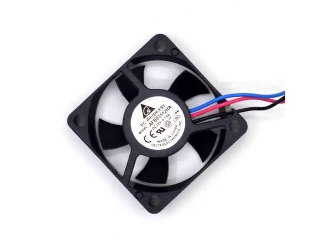 Alt view image 6 of 6 - 2pcs Delta New 3510 AFB03512HA 0.14A 1.32W cooling fan for Delta 35*35*10MM