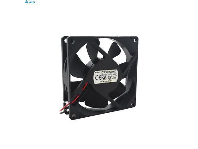 Alt view image 2 of 3 - Delta DSB0812HHD 8CM 80MM 80*80*20MM 8020 12V 0.24A Server Inverter Cooling fan