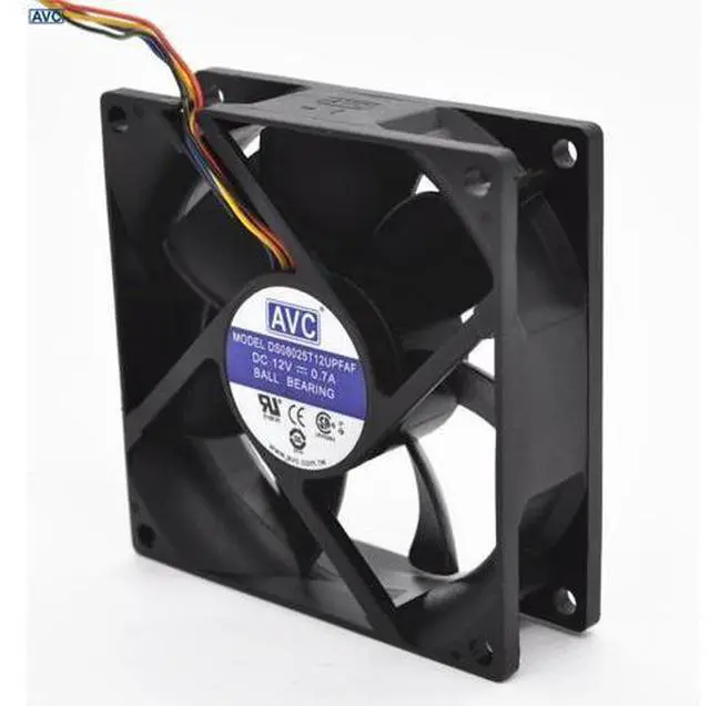Main image of 1pcs DS08025T12UPFAF DC 12V 0.7A 8025 80mm 8cm PWM fan speed control of wind capacity cooling fans