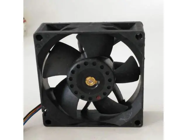 Alt view image 2 of 3 - 1pcs FFB0812XH 8025 80*80*25mm DC 12V 2A 4-Pin powerful Pwm axial server cooling fan