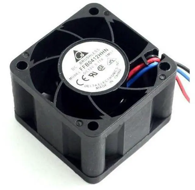Alt view image 5 of 6 - 1pcs Original FFB0412HHN -5M01 4028 4cm 12V 0.17A 3 server cooling fan for Delta 40 * 40 * 28mm