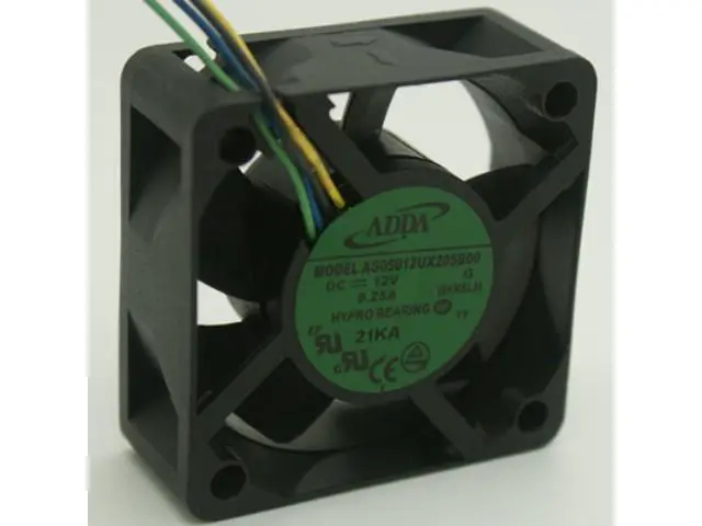 Alt view image 3 of 4 - 1pcs AG05012UX205B00 5020 5cm 12V 0.25A PWM computer case cooling fan