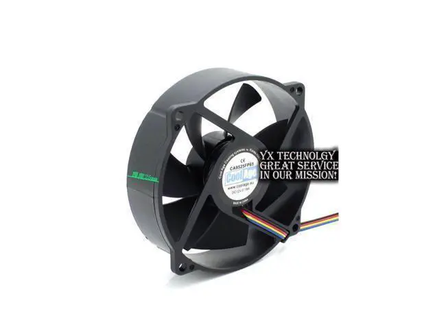 Alt view image 5 of 6 - The new CA9525FP65 9025 four-pin circular mute thermostat PWM CPU cooling fan for CoolAge 90*90*25mm