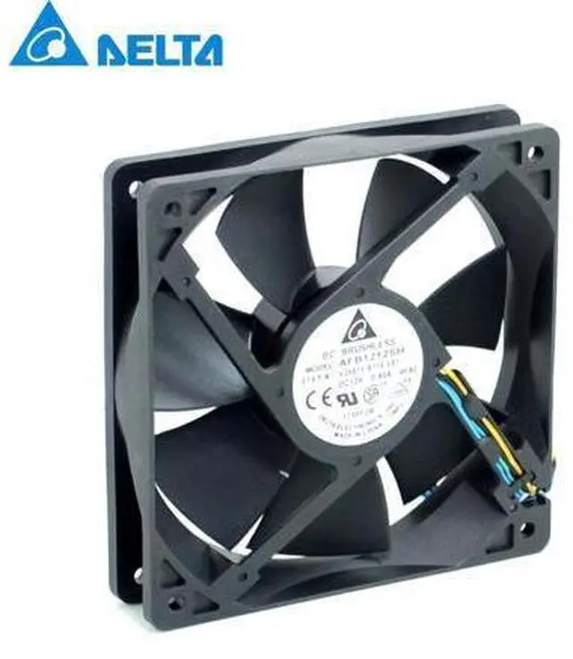 Main image of AFB1212SH 12CM 120MM 1225 12025 12 * 12 * 2.5CM 120 * 120 * 25MM 12V 0.80A Cooling Fan Good Quality