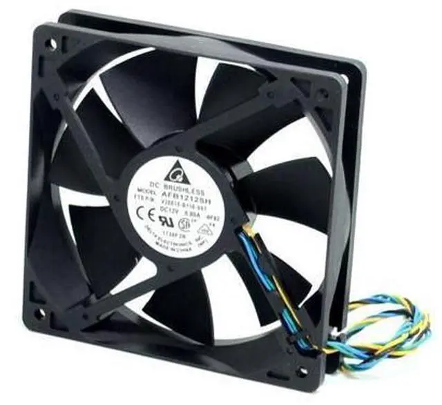 Alt view image 2 of 5 - AFB1212SH 12CM 120MM 1225 12025 12 * 12 * 2.5CM 120 * 120 * 25MM 12V 0.80A Cooling Fan Good Quality