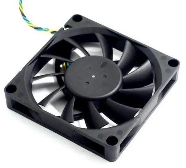Alt view image 6 of 6 - 1pcs 8CM 80MM 8015 8*8*1.5CM 80*80*15MM 12V 0.5A 4-wire PWM Fan EFC0812DB Cooling Delta