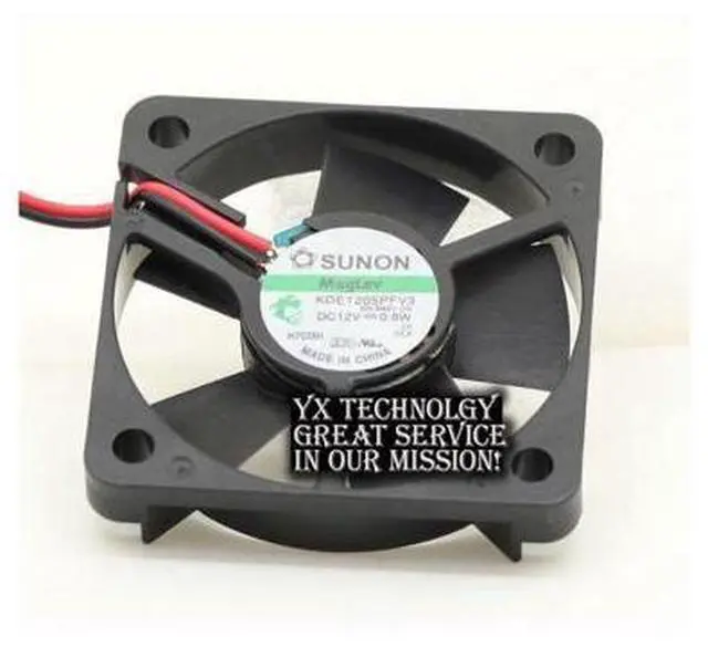 Alt view image 5 of 6 - SUNON New and Original KDE1205PFV3 12V 0.8W 5010 5cm ultra-quiet cooling fan 50*50*10mm