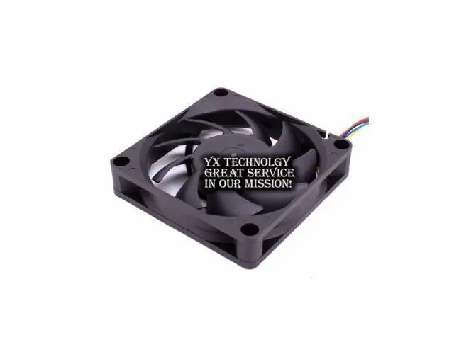 Alt view image 5 of 6 - Delta 70*70*15mm 7015 12V 0.45A AFC0712DB 4-wire PWM dual ball bearing CPU cooling fan
