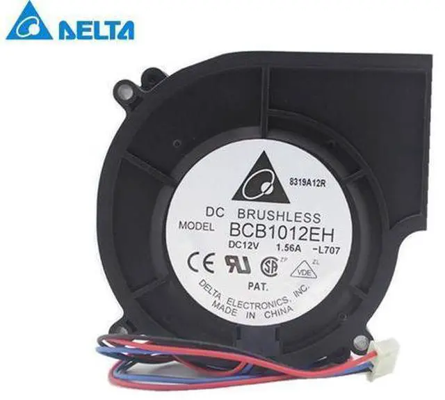 Main image of 1pcs BCB1012EH 9725 97x94x25mm DC12V 1.56A 3-Pin PWM centrifugal turbine blower cooling fan