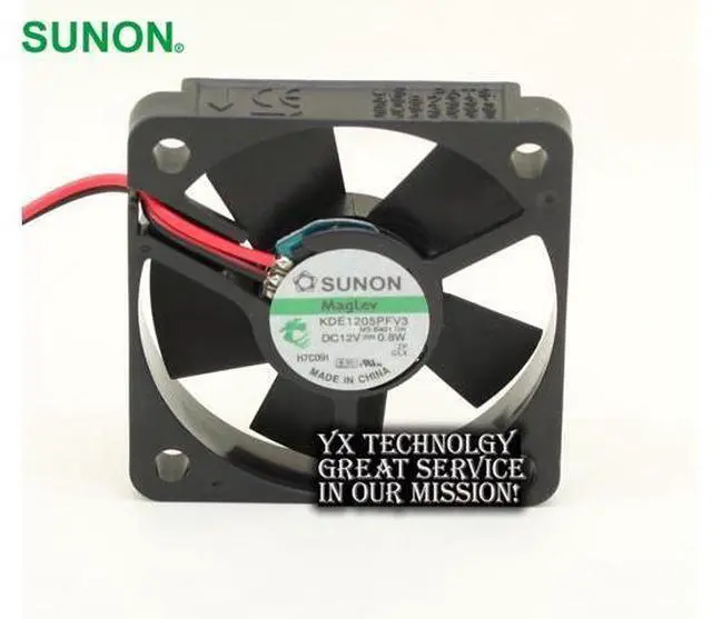Main image of SUNON and KDE1205PFV3 12V 0.8W 5010 5cm ultra-quiet cooling fan 50*50*10mm