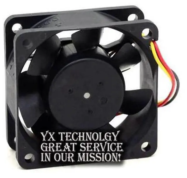 Alt view image 4 of 6 - Nidec D06T-12P3S2 AJ 6025 0.3A three -line speed ball bearing cooling fan Nidec 60*60*25mm