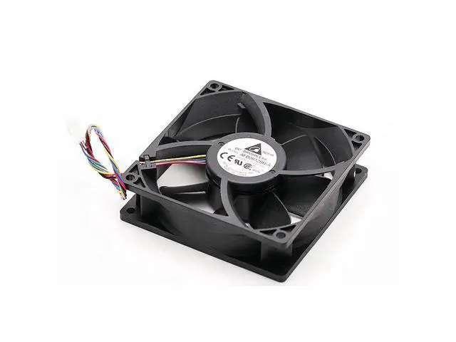 Alt view image 4 of 4 - 1pcs 12V 1.00A AFB0912SH-A dual ball bearing 4-wire PWM server axial cooling fan 9225 92X92X25MM