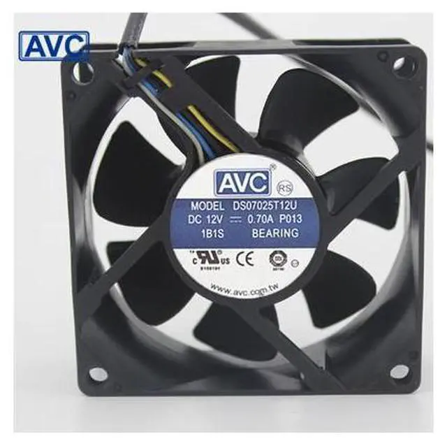 Main image of 1pcs DS07025T12U 70mm 7025 DC 12V 0.7A 4 -pin PWM cpu pc case cooling fan