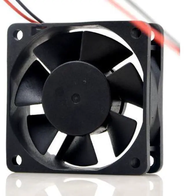 Alt view image 5 of 5 - 1pcs AD0612HS-C70GL 6020 6CM 60*60*20mm 2 Wires Computer Cooling Fan DC 12V 0.16A