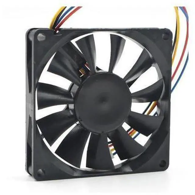 Alt view image 4 of 4 - 1pcs DS08015B12U 12V 0.60A 80*80*15 PWM chassis computer cooling fan
