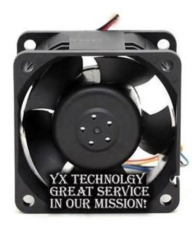 Alt view image 3 of 4 - Delta 60*60*38mm AFB0612EHE 6038 4 wire DC 12V 1.68A supports PWM cooling fan