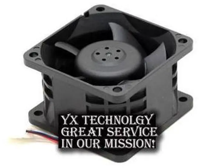 Alt view image 4 of 4 - Delta 60*60*38mm AFB0612EHE 6038 4 wire DC 12V 1.68A supports PWM cooling fan