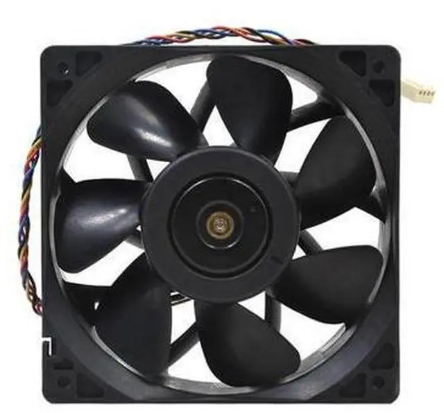Alt view image 4 of 5 - 1pcs QFR1212GHE QFR1212GHE-PWM 4P 12V 2.7A 12038 Server cooling fan 74Y5220 120*120*38mm for Bitcoin Miner