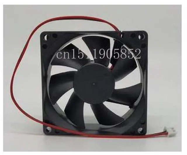 Alt view image 2 of 2 - For YTD158025S DC 15V 0.35A 2-wire 80x80x25mm Server Cooling Fan